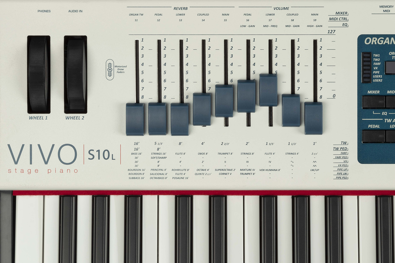 DRAW-FADER MOTORIZZATI